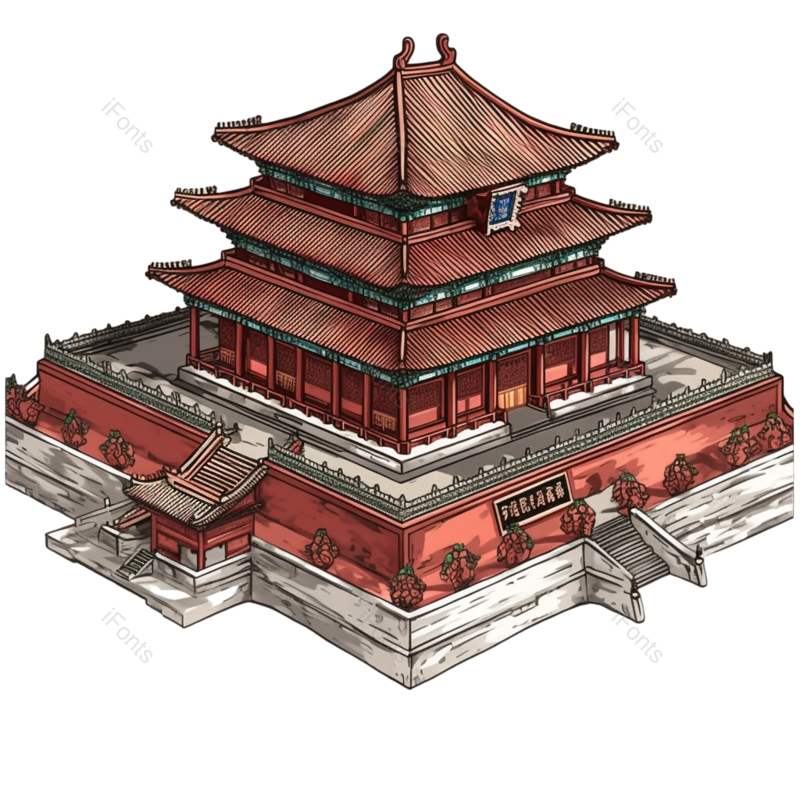 节日图片,元素元素,宫殿PNG,建筑免抠素材